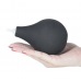 Черный фаллос с имитацией семяизвержения Lovetoy Squirt Extreme 28 см